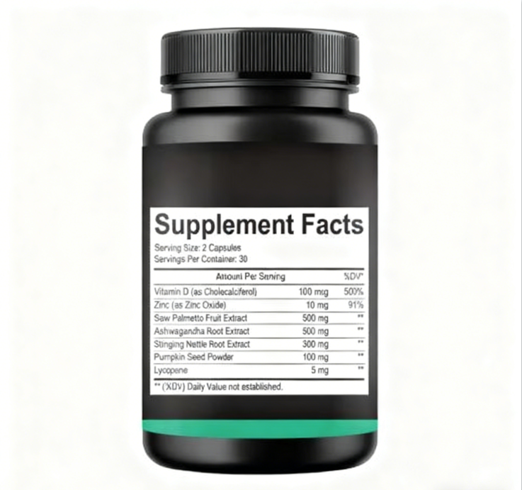 Man Prostate Health Capsules factory